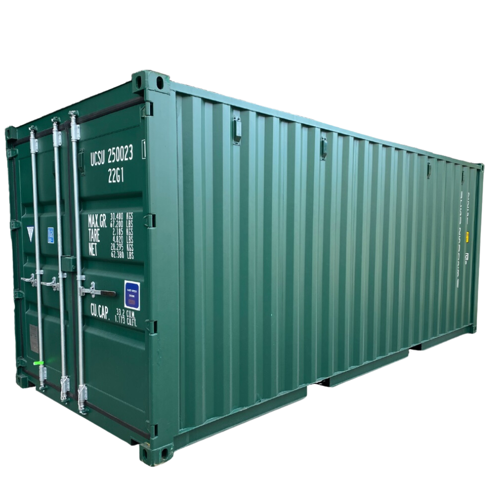 20Ft Shipping Container (One Trip) – Green
