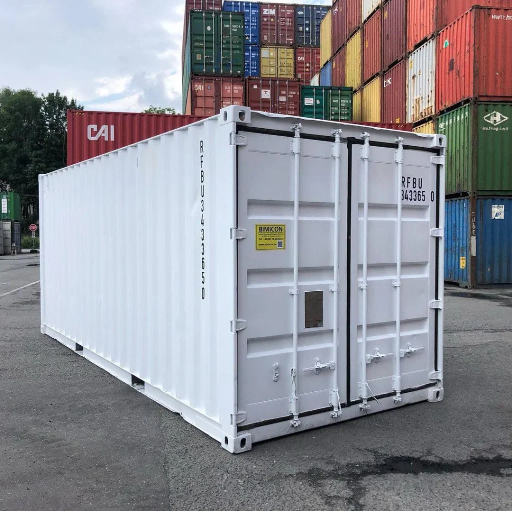 20Ft Shipping Container (One Trip) – White - Image 4