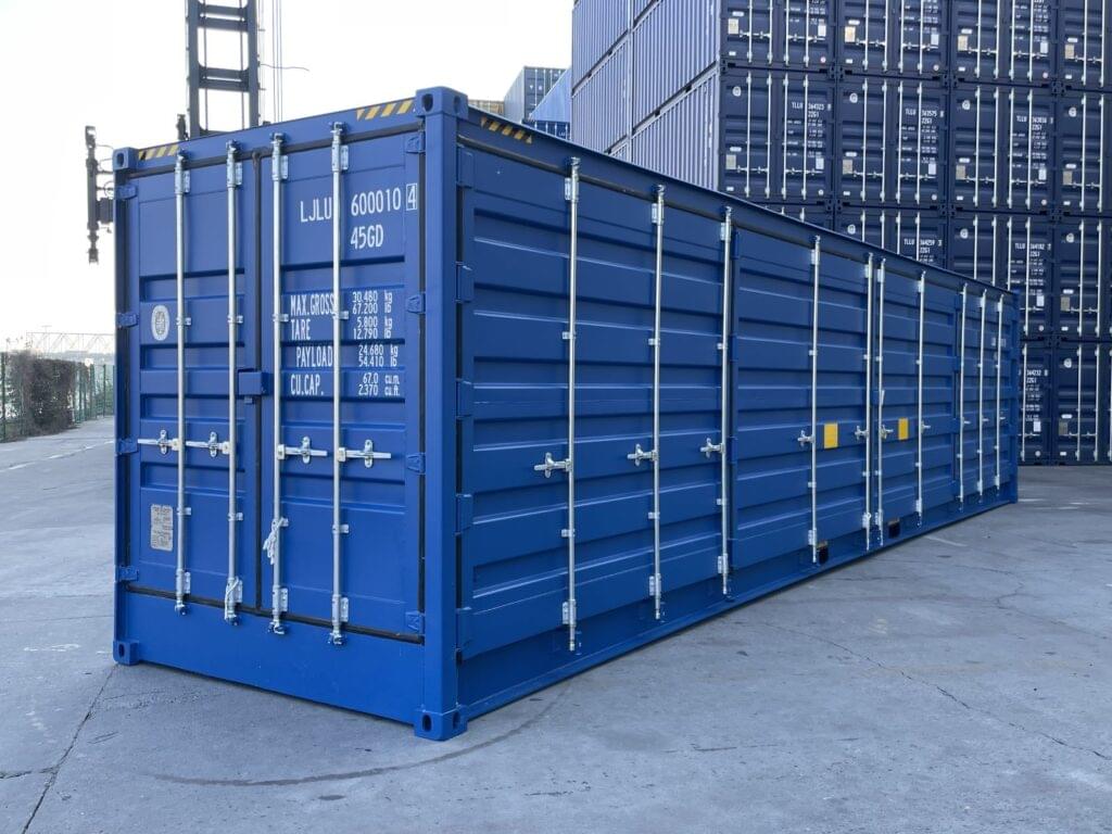 40Ft Full Side Access Container High Cube (9′ 6″ High)